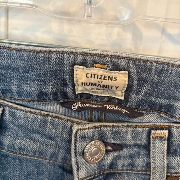 Citizens Of Humanity Low Rise Racer Skinny Jeans Size 27 - Picture 9 of 11